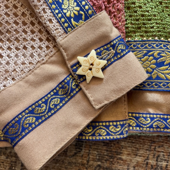 Vintage Midnight Velvet patchwork jacket sz XL - Picture 6 of 10